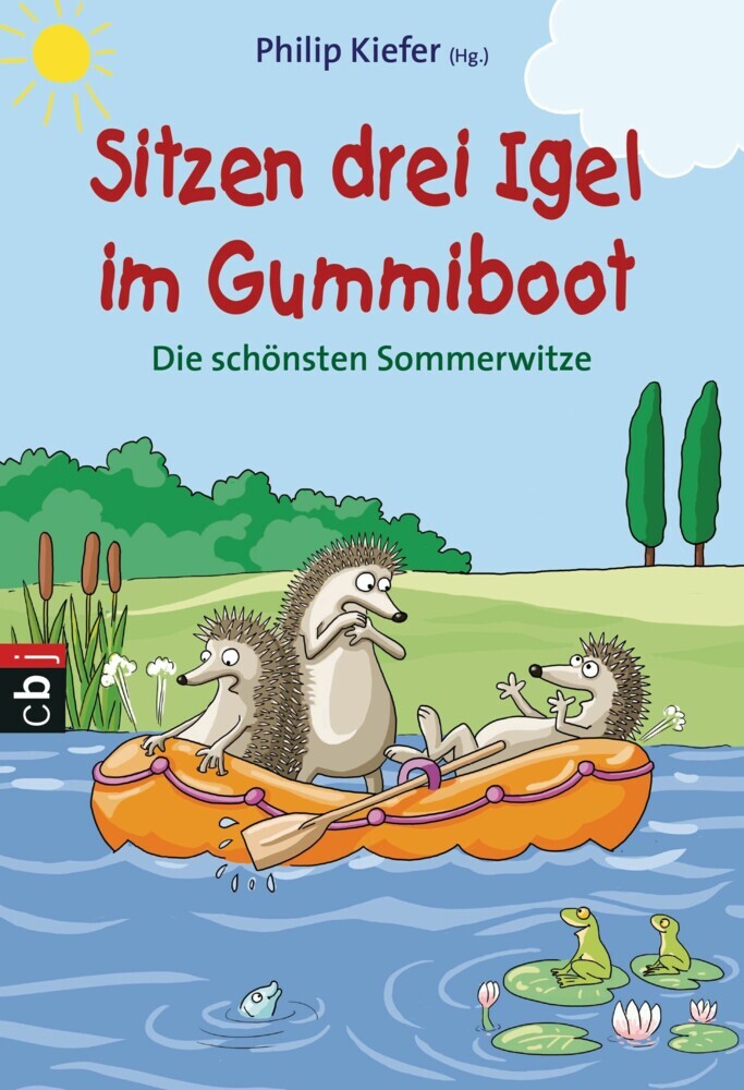 Sitzen drei Igel im Gummiboot - Die schönsten Sommerwitze main product photo