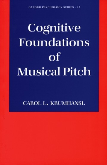 Cognitive Foundations of Musical Pitch main product photo