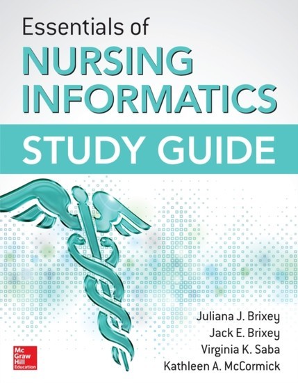 Essentials of Nursing Informatics Study Guide main product photo