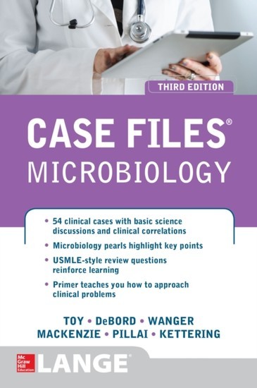 Case Files Microbiology, Third Edition main product photo