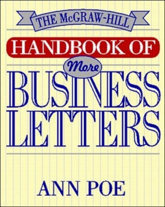 McGraw-Hill Handbook of More Business Letters