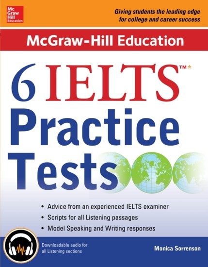 McGraw-Hill Education 6 IELTS Practice Tests (basic ebook) main product photo