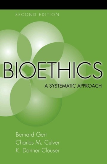 Bioethics: A Systematic Approach main product photo