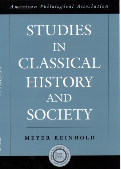 Studies in Classical History and Society main product photo