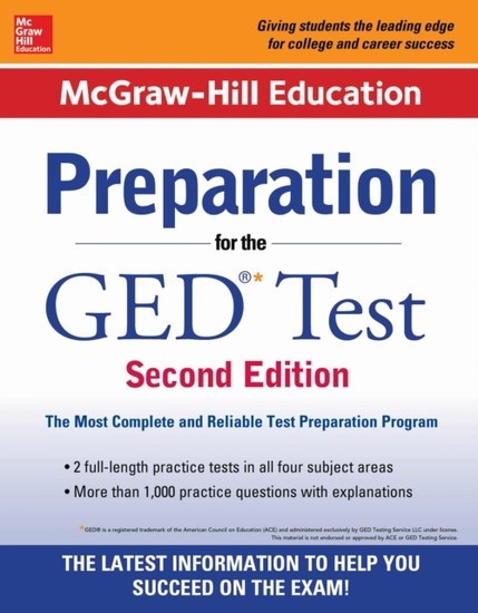 McGraw-Hill Education Preparation for the GED Test 2nd Edition main product photo