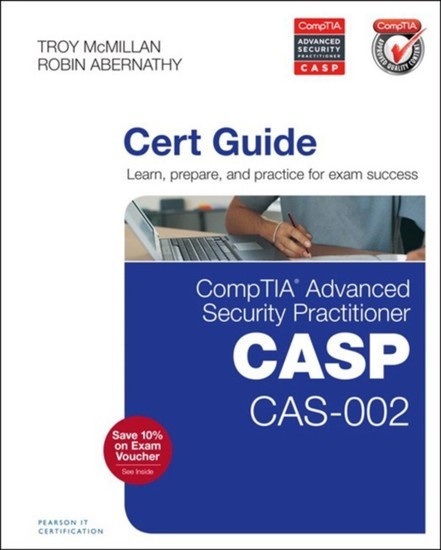 CompTIA Advanced Security Practitioner (CASP) CAS-002 Cert Guide main product photo