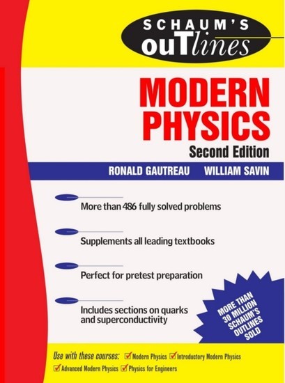 Schaum's Outline of Modern Physics main product photo