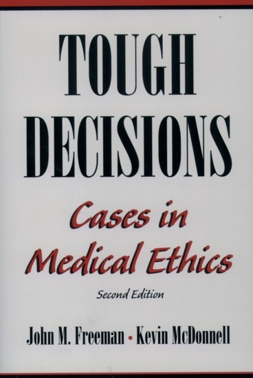 Tough Decisions: Cases in Medical Ethics main product photo