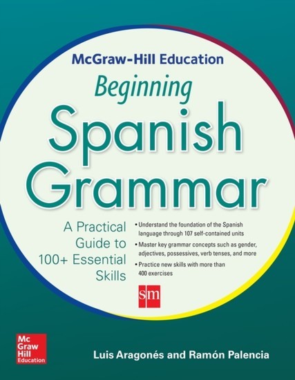 McGraw-Hill Education Beginning Spanish Grammar main product photo