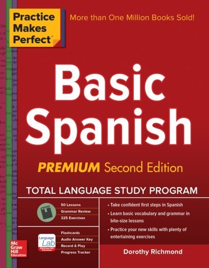 Practice Makes Perfect Basic Spanish, Second Edition main product photo