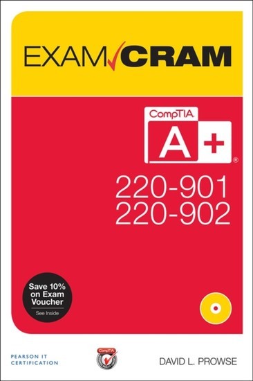 CompTIA A+ 220-901 and 220-902 Exam Cram main product photo