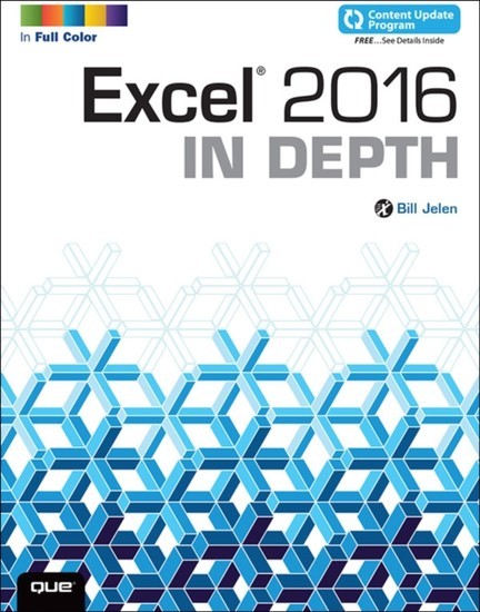 Excel 2016 In Depth (includes Content Update Program) main product photo