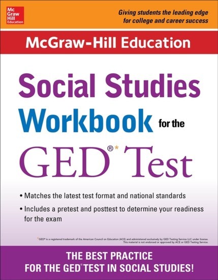 McGraw-Hill Education Social Studies Workbook for the GED Test main product photo