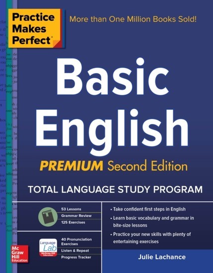 Practice Makes Perfect Basic English, Second Edition main product photo