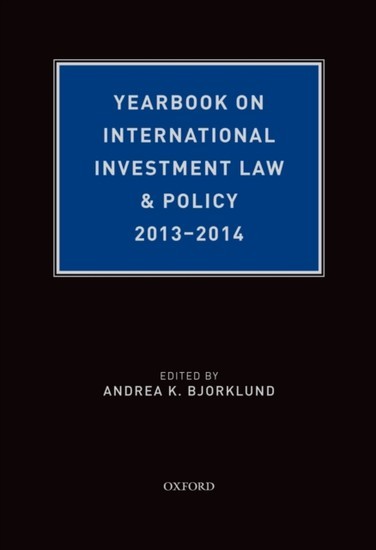 Yearbook on International Investment Law & Policy, 2013-2014 main product photo