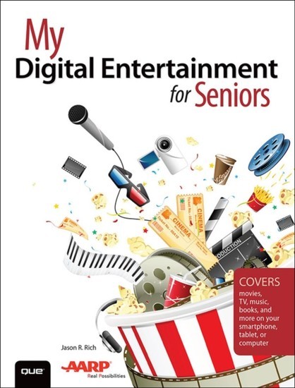 My Digital Entertainment for Seniors (Covers movies, TV, music, books and more on your smartphone, tablet, or computer) main product photo