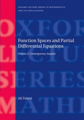 Function Spaces and Partial Differential Equations: Volume 2 - Contemporary Analysis