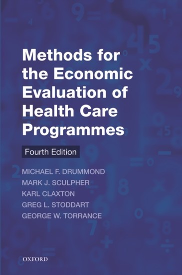 Methods for the Economic Evaluation of Health Care Programmes main product photo