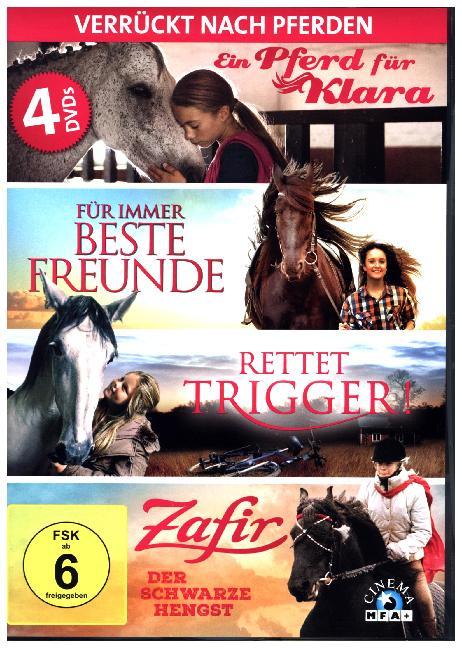 Verrückt nach Pferden - Die ultimative Pferde-Box, 4 DVD main product photo