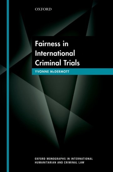Fairness in International Criminal Trials main product photo