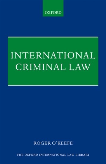 International Criminal Law main product photo