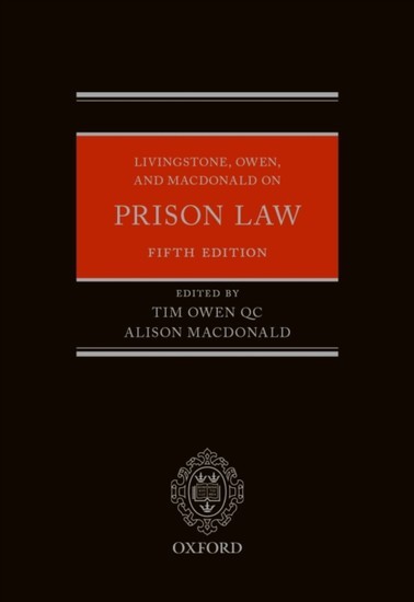 Livingstone, Owen, and Macdonald on Prison Law main product photo