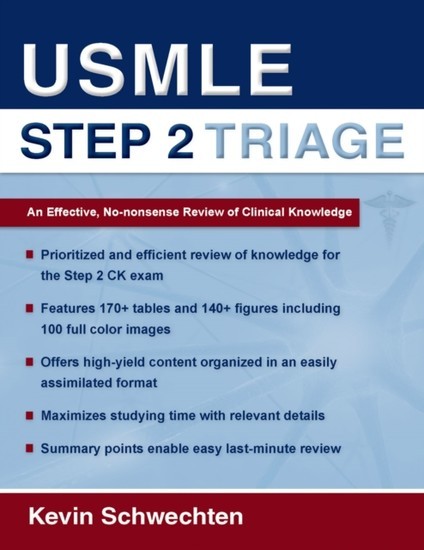 USMLE Step 2 Triage: An Effective No-nonsense Review of Clinical Knowledge main product photo
