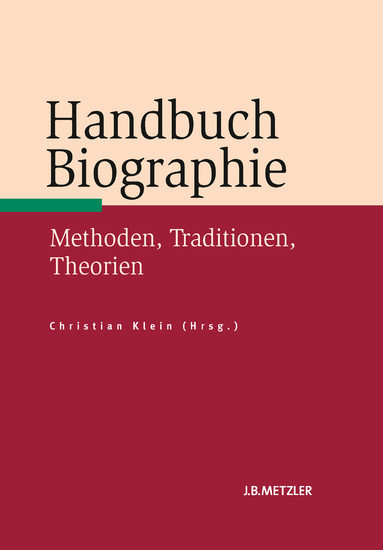Handbuch Biographie main product photo