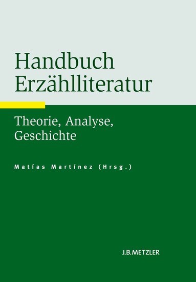 Handbuch Erzählliteratur main product photo