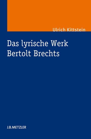 Das lyrische Werk Bertolt Brechts main product photo