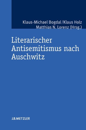 Literarischer Antisemitismus nach Auschwitz main product photo