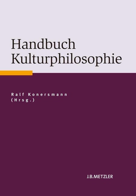 Handbuch Kulturphilosophie main product photo