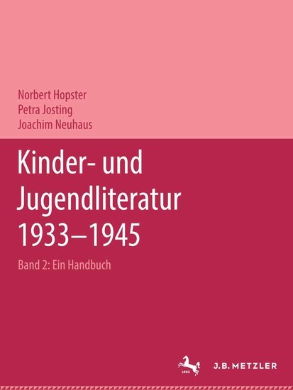 Kinder- und Jugendliteratur 1933-1945 main product photo