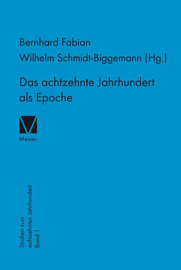 Das achtzehnte Jahrhundert als Epoche main product photo