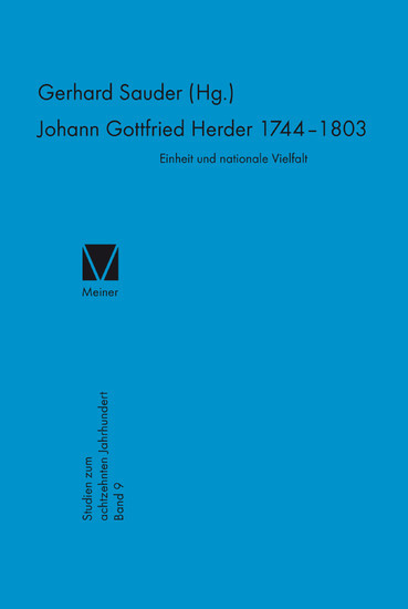 Johann Gottfried Herder (1744-1803) main product photo