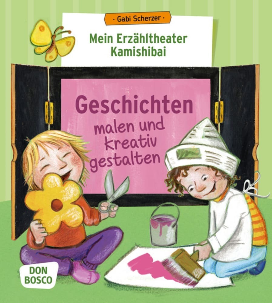 Mein Erzähltheater Kamishibai: Geschichten malen und kreativ gestalten, m. 1 Beilage main product photo