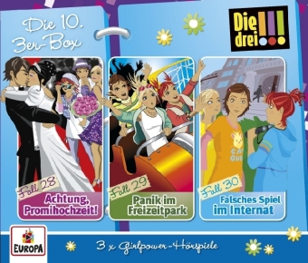 Die drei !!! 3er Box. Box.10, 3 Audio-CDs