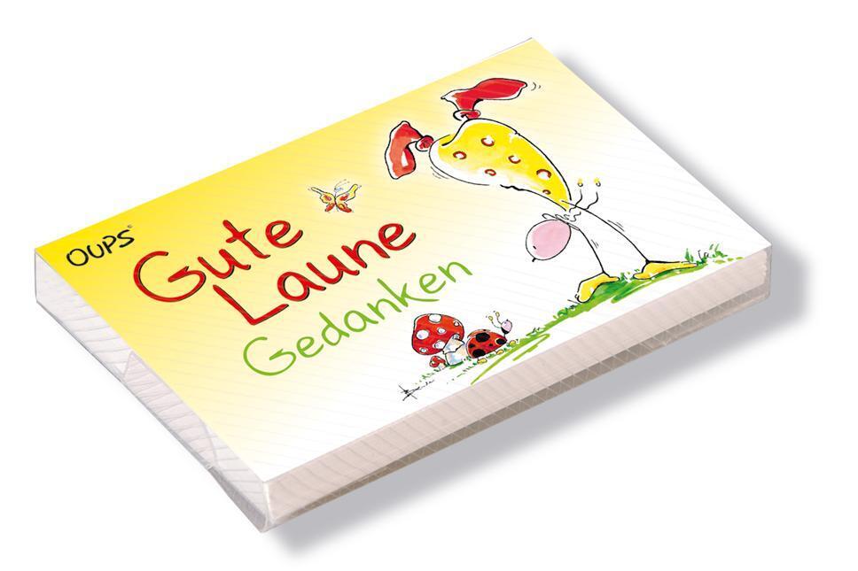 Oups Kärtchenbox, Gute Laune Gedanken main product photo