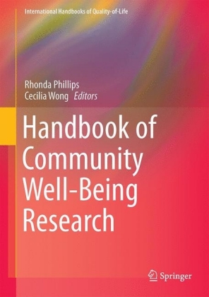 Handbook of Community Well-Being Research