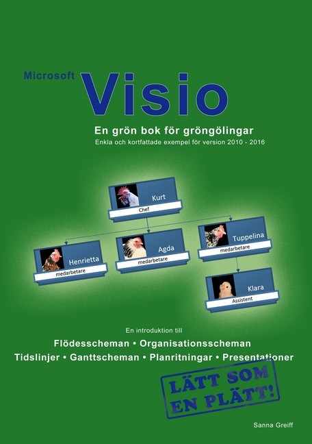 Microsoft Visio - En grön bok för gröngölingar main product photo