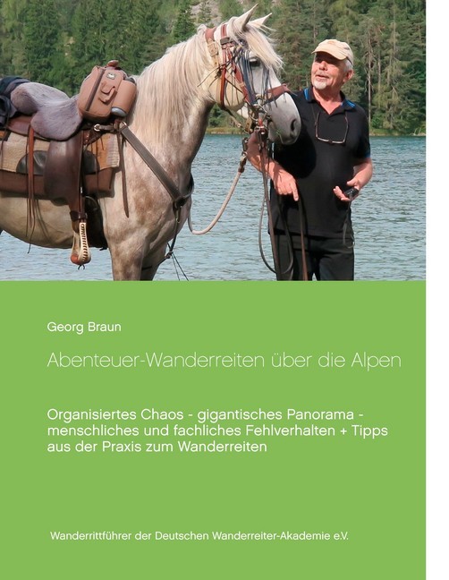 Abenteuer ... Wanderreiten über die Alpen main product photo