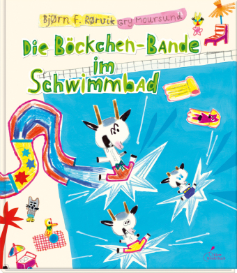 Die Böckchen-Bande im Schwimmbad
