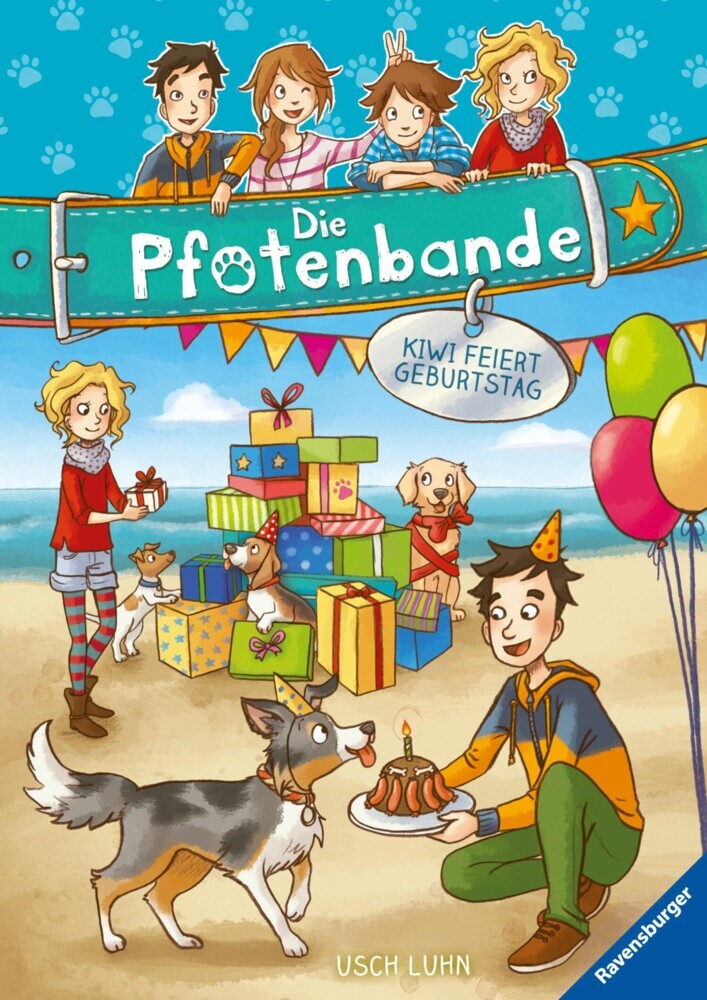 Die Pfotenbande, Band 3 - Kiwi feiert Geburtstag main product photo