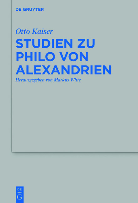 Studien zu Philo von Alexandrien main product photo