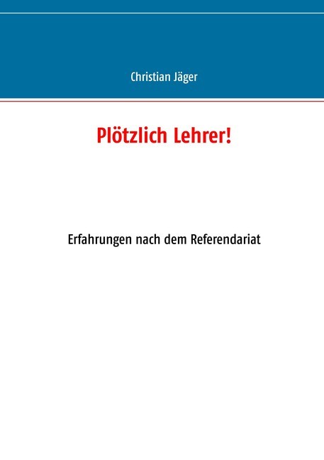 Plötzlich Lehrer! main product photo