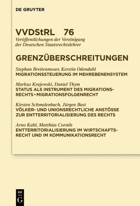 Grenzüberschreitungen main product photo