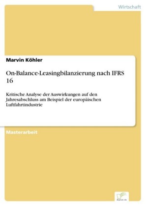 On-Balance-Leasingbilanzierung nach IFRS 16