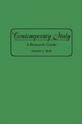 Contemporary Italy: A Research Guide main product photo