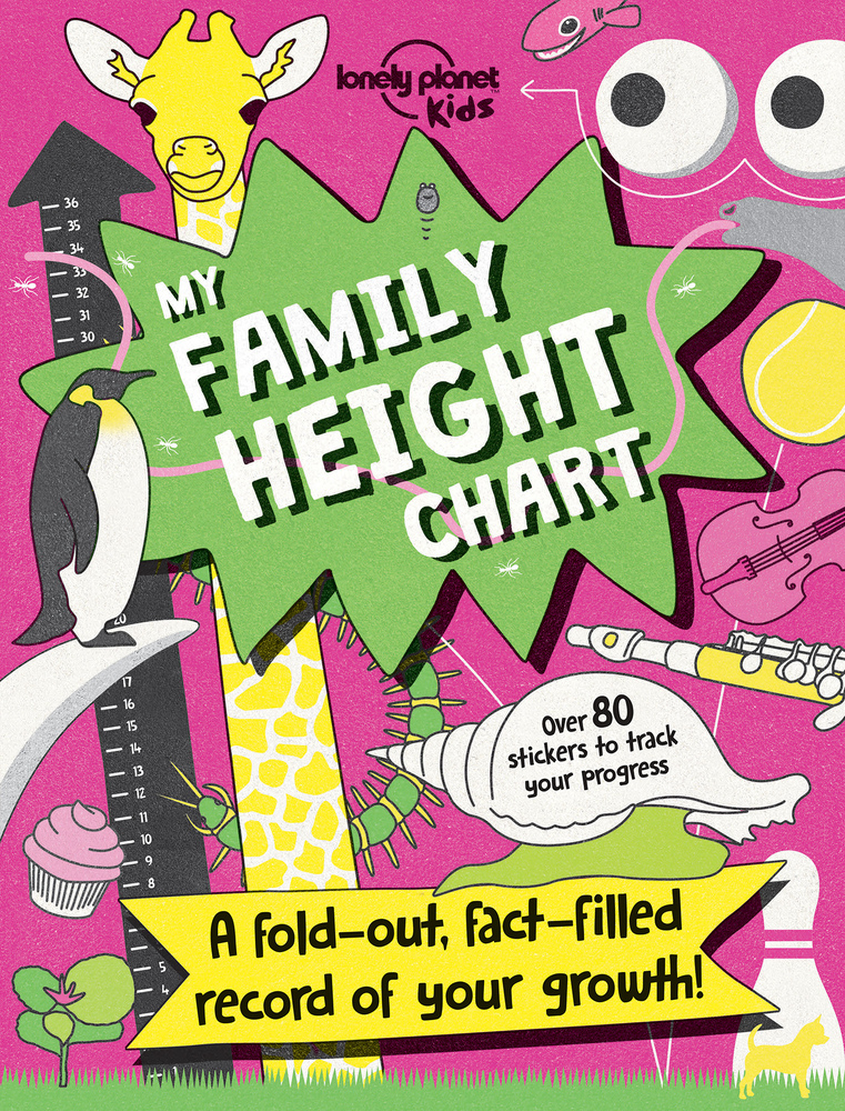 Lonely Planet Kids My Family Height Chart main product photo