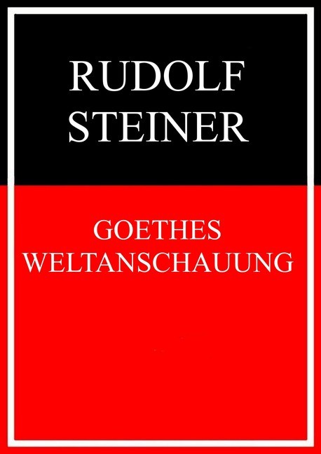 Goethes Weltanschauung main product photo